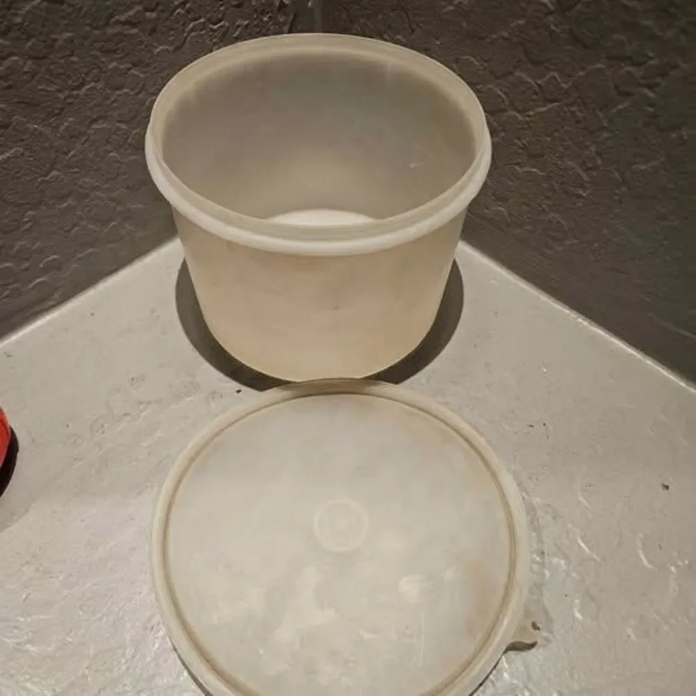Vintage Tupperware Canister with Lid
